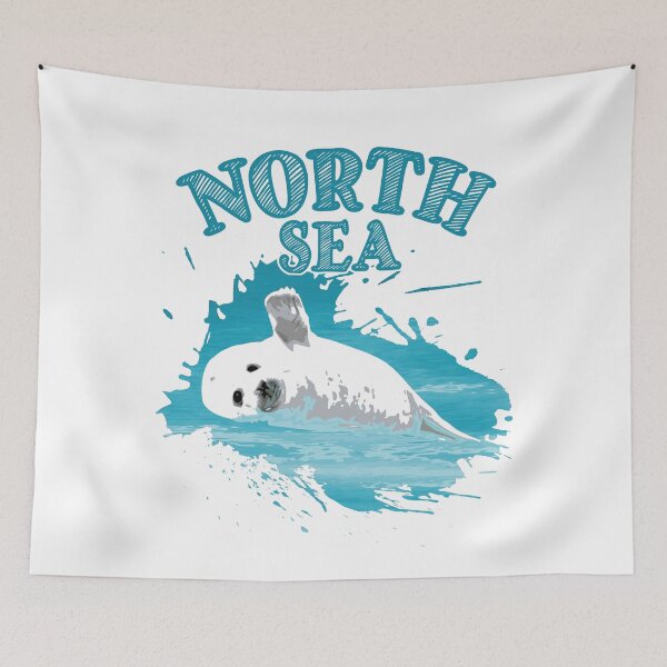 Item preview, North Sea North Sea Vacation Island Seal Seal designed and sold by Denis Rösler.