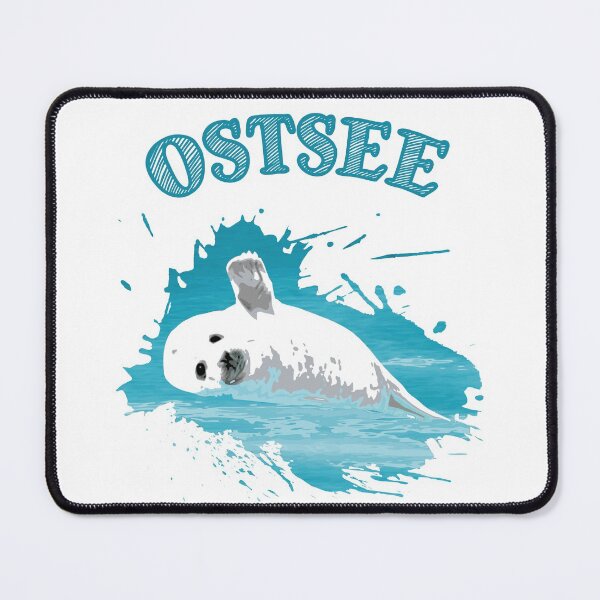 Item preview, Baltic Sea vacation island seal seal designed and sold by Denis Rösler.