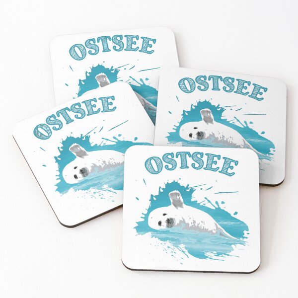 Item preview, Baltic Sea vacation island seal seal designed and sold by Denis Rösler.