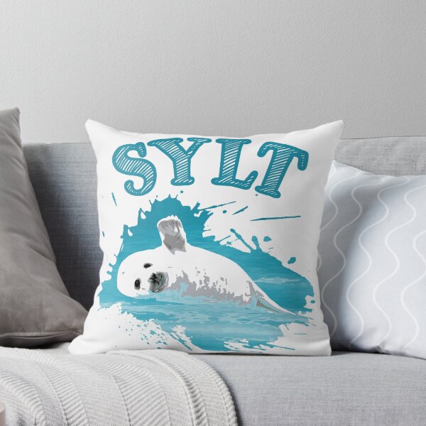 Item preview, Sylt vacation North Sea island seal seal designed and sold by Denis Rösler.