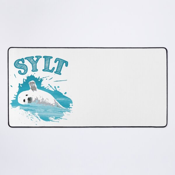 Item preview, Sylt vacation North Sea island seal seal designed and sold by Denis Rösler.