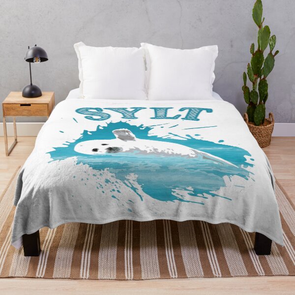 Item preview, Sylt vacation North Sea island seal seal designed and sold by Denis Rösler.