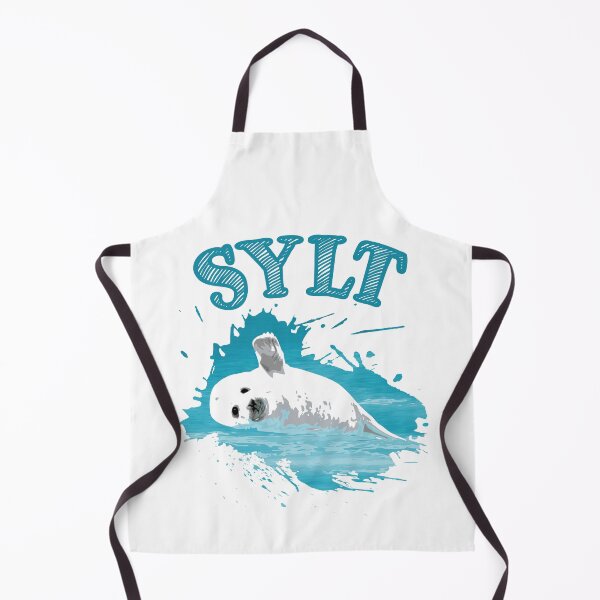 Item preview, Sylt vacation North Sea island seal seal designed and sold by Denis Rösler.