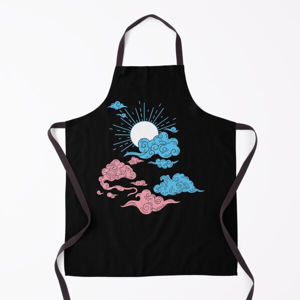 Item preview, Trans Sun and Clouds. Transgender Pride designed and sold by Subtle Pride Shop.