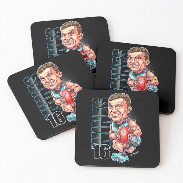 Item preview, Olly Wines cartoon - Port Adelaide designed and sold by baproducts.