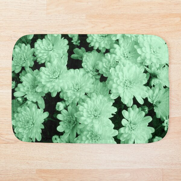 Item preview, Fantasy Mint Green Chrysanthemum Collage designed and sold by JariHawk.