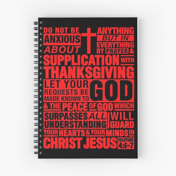 Item preview, Philippians 4:6-7 designed and sold by plushism.