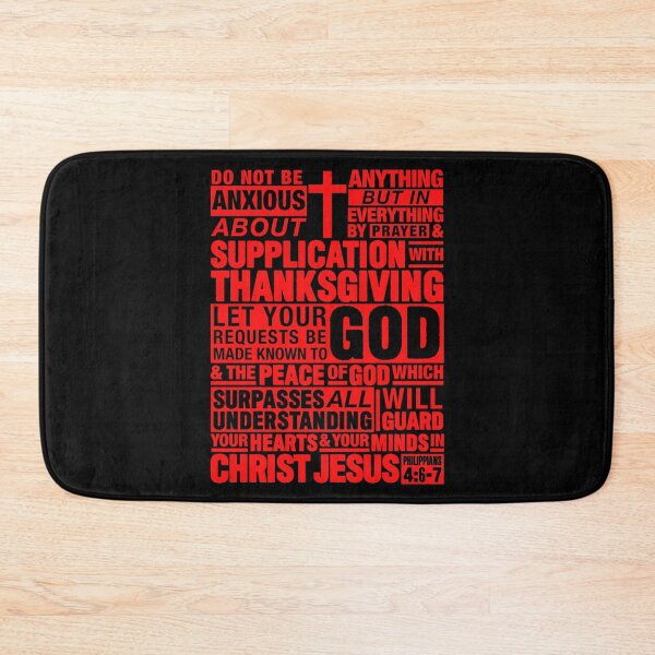 Item preview, Philippians 4:6-7 designed and sold by plushism.
