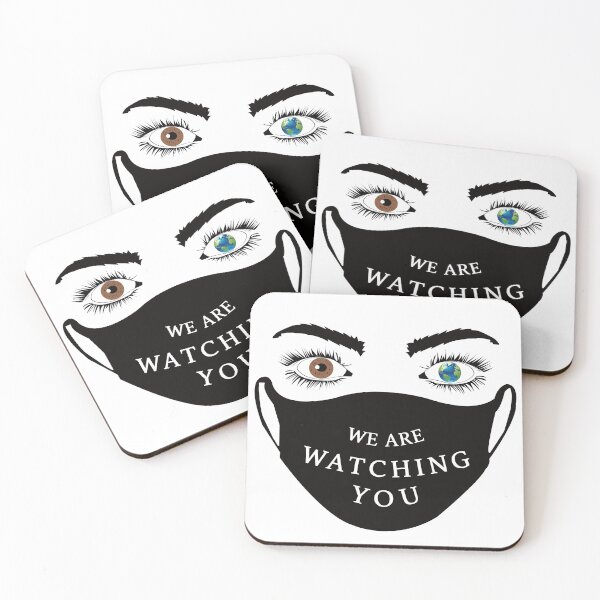 Item preview, WE ARE WATCHING YOU! #2 designed and sold by HONGSOOLSHOP.