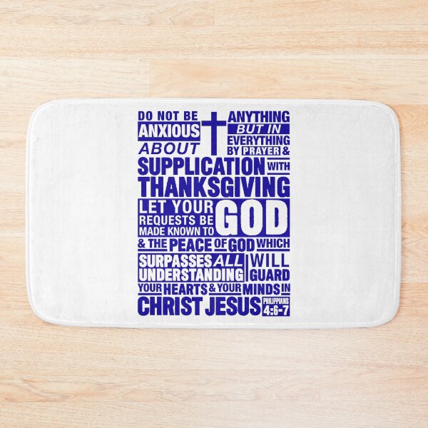 Item preview, Philippians 4:6-7 designed and sold by plushism.