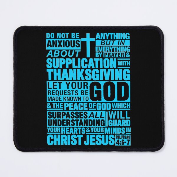 Item preview, Philippians 4:6-7 designed and sold by plushism.
