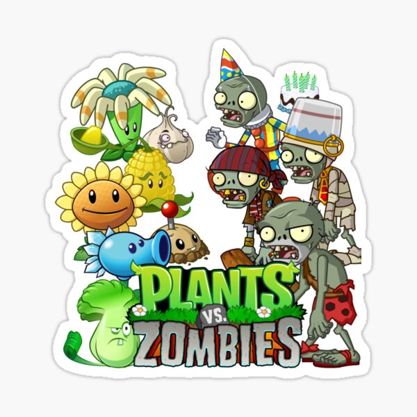 Plants Vs Zombies Stickers for Sale Redbubble
