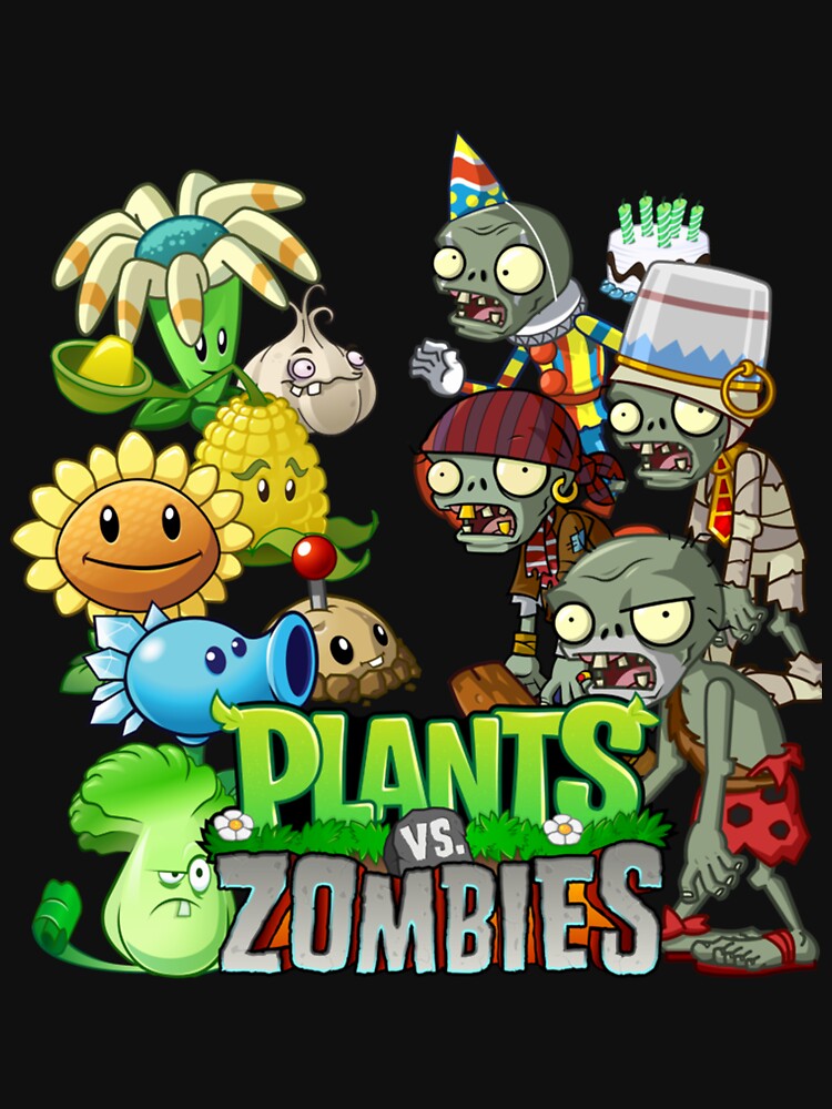 Zombie Grossing Plants vs Zombies T-Shirts