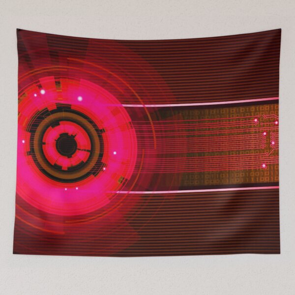 Item preview, Crimson Digital Matrix Explosion Design designed and sold by NexusArts.