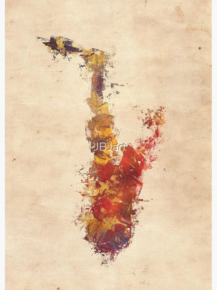 saxophone art by JBJart