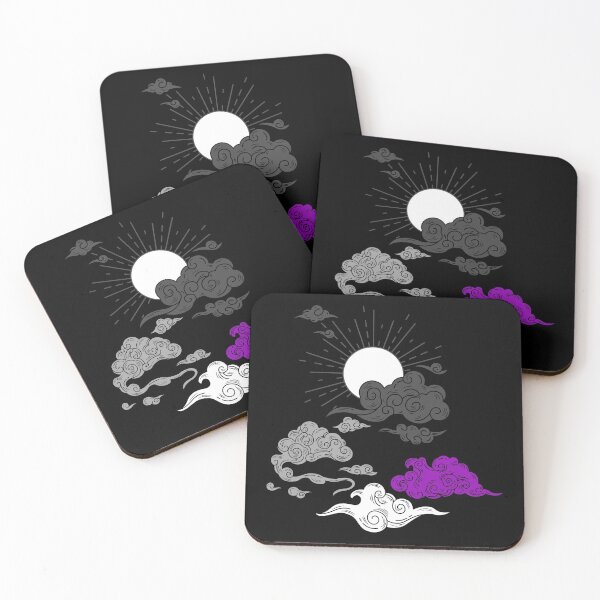 Item preview, Sun and Clouds Ace. Asexual Pride designed and sold by Subtle Pride Shop.