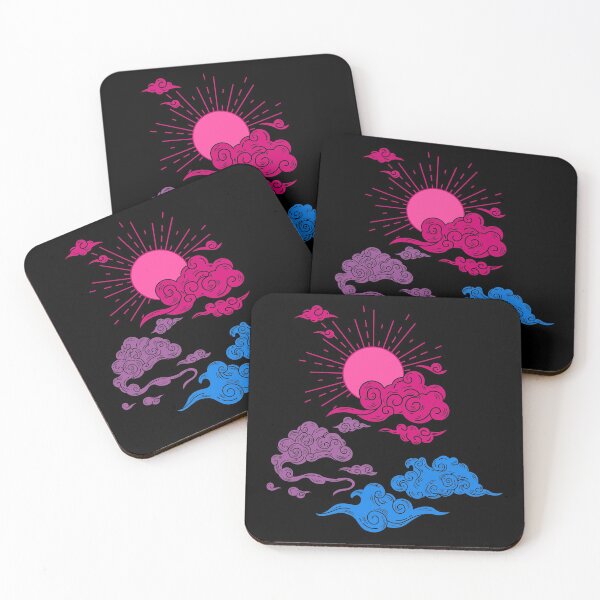 Item preview, Bi Sun and Clouds. Bisexual Pride designed and sold by Subtle Pride Shop.