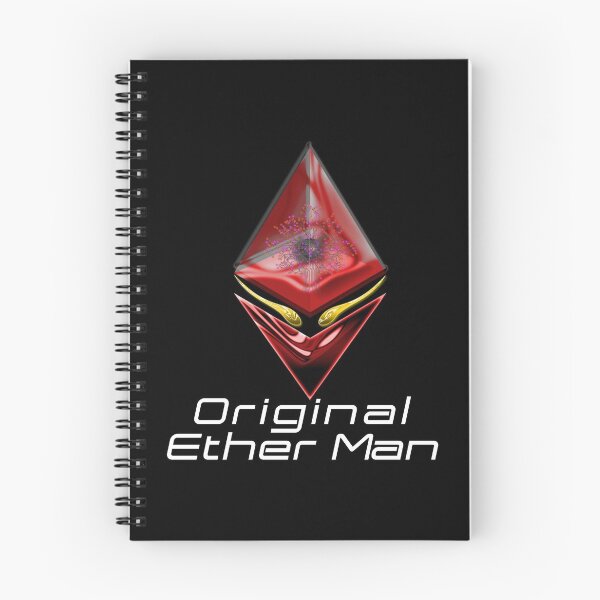 Item preview, Aprons Original Ether Man Sienna Colored Head With Positronic Brain & Yellow Eyes White Text designed and sold by Spirit-World.