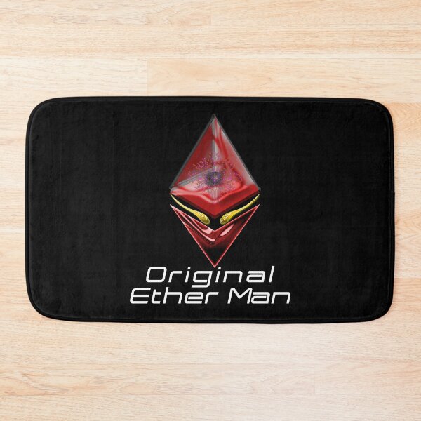 Item preview, Aprons Original Ether Man Sienna Colored Head With Positronic Brain & Yellow Eyes White Text designed and sold by Spirit-World.