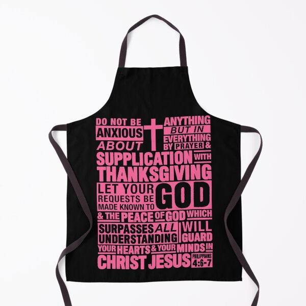 Item preview, Philippians 4:6-7 Do Not Be Anxious About Anything designed and sold by plushism.