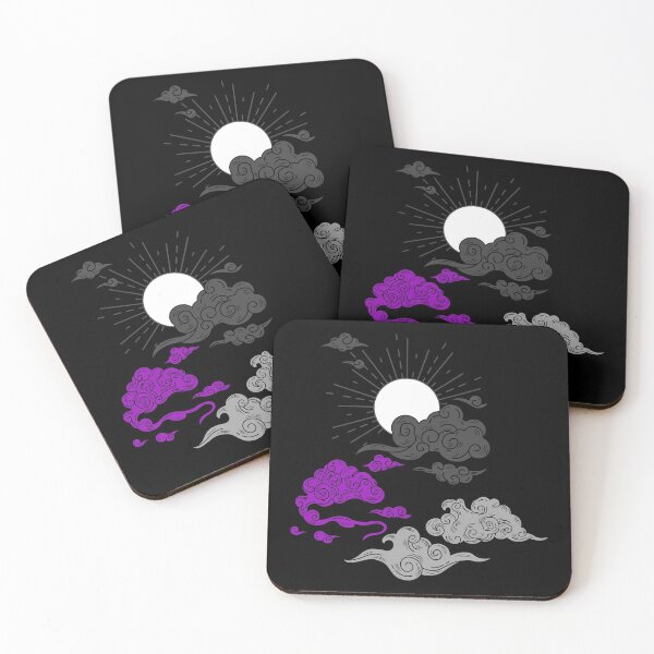 Item preview, Demi Sun and Clouds. Demisexual Pride designed and sold by Subtle Pride Shop.