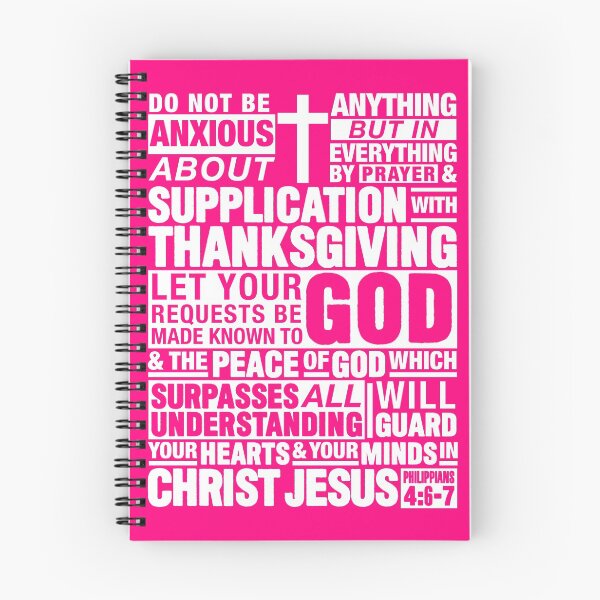 Item preview, Philippians 4:6-7 designed and sold by plushism.