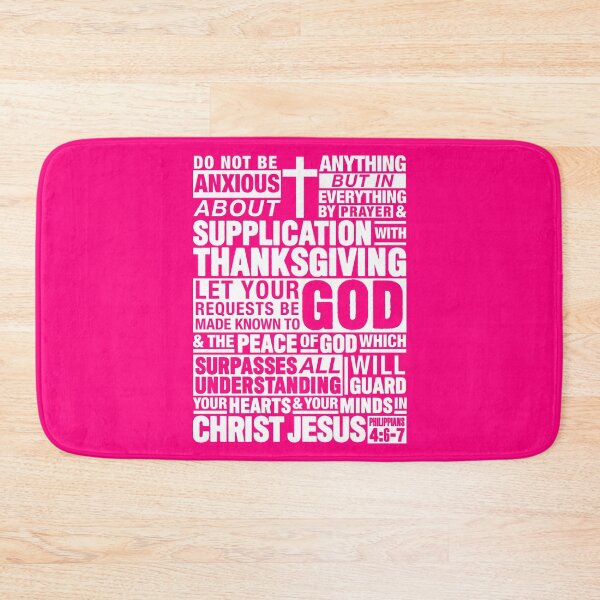 Item preview, Philippians 4:6-7 designed and sold by plushism.