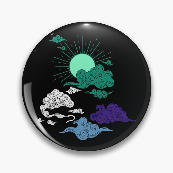 Item preview, Vincian Sun and Clouds. Gay Men Pride designed and sold by Subtle Pride Shop.
