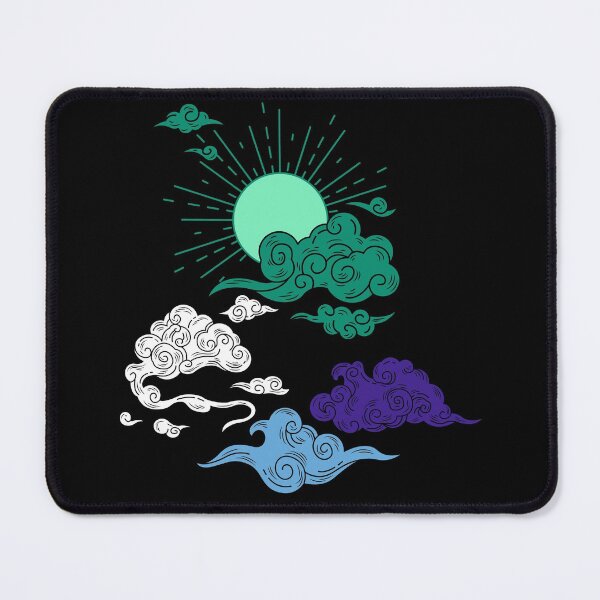 Item preview, Vincian Sun and Clouds. Gay Men Pride designed and sold by Subtle Pride Shop.