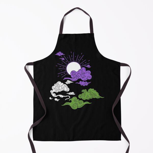 Item preview, Gender Queer Sun and Clouds. Genderqueer Pride designed and sold by Subtle Pride Shop.