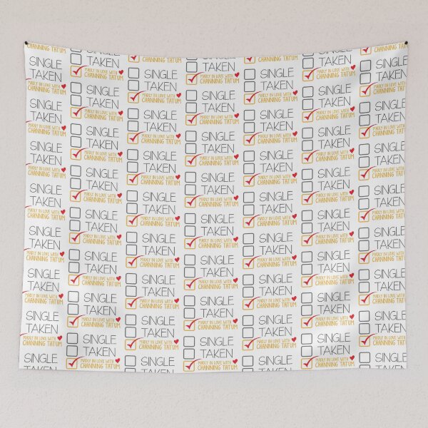 Item preview, SINGLE TAKEN MADLY IN LOVE WITH Channing Tatum designed and sold by jazzydevil.