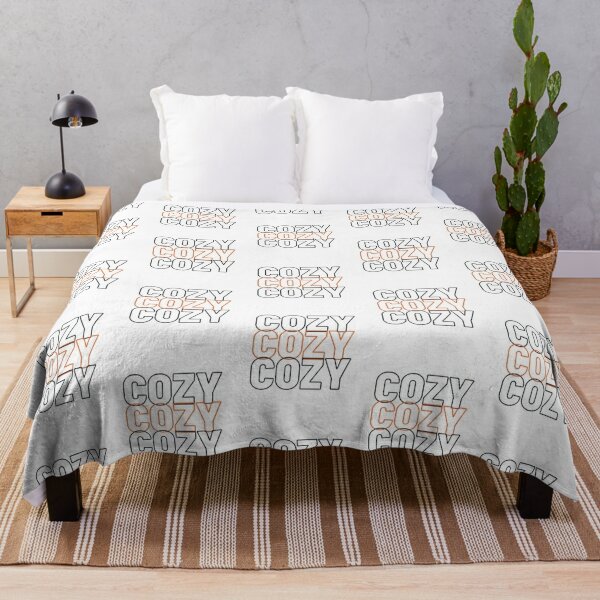 Cozy Vibes Throw Blankets for Sale Redbubble