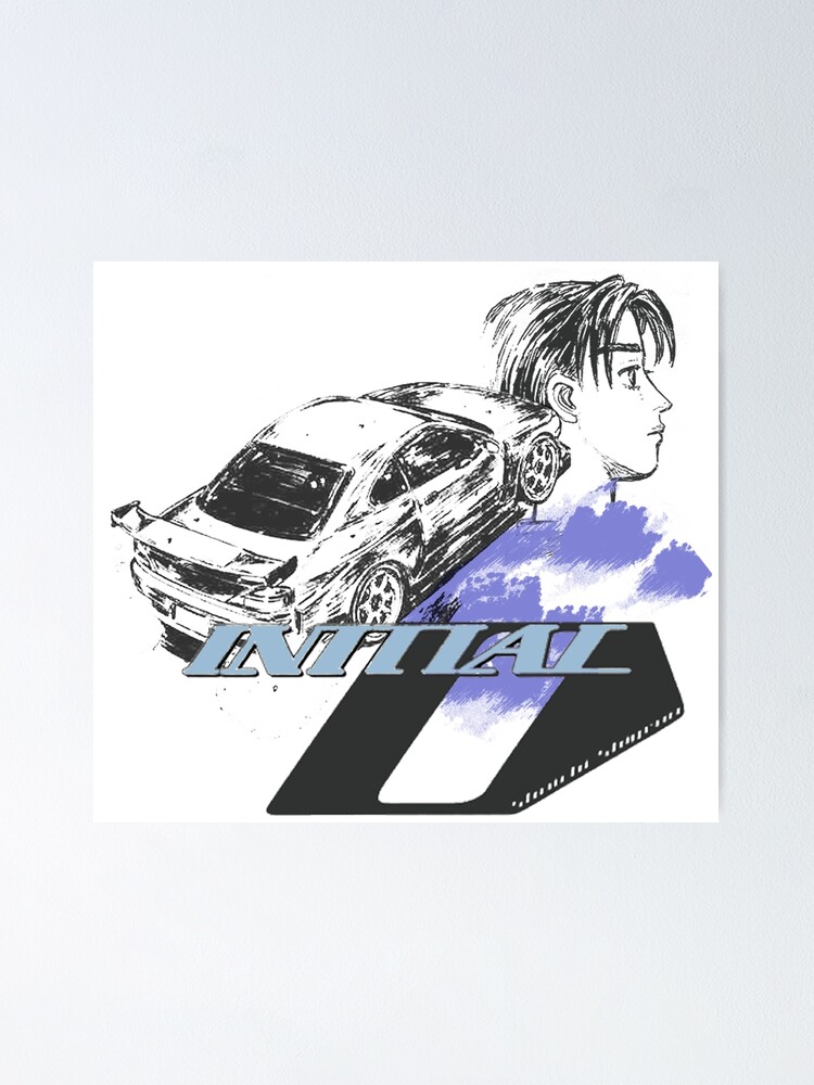 Initial D Last Ride V1 Poster By Riventis66 Redbubble
