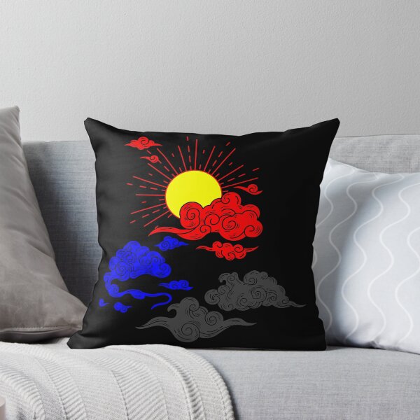 Item preview, Polyamory Sun and Clouds. Polyamorous Pride designed and sold by Subtle Pride Shop.