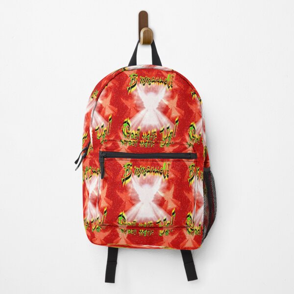 Item preview, Emmanuel, God with us! (Red background) designed and sold by Only1helen.