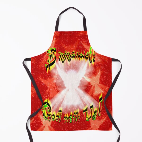 Item preview, Emmanuel, God with us! (Red background) designed and sold by Only1helen.