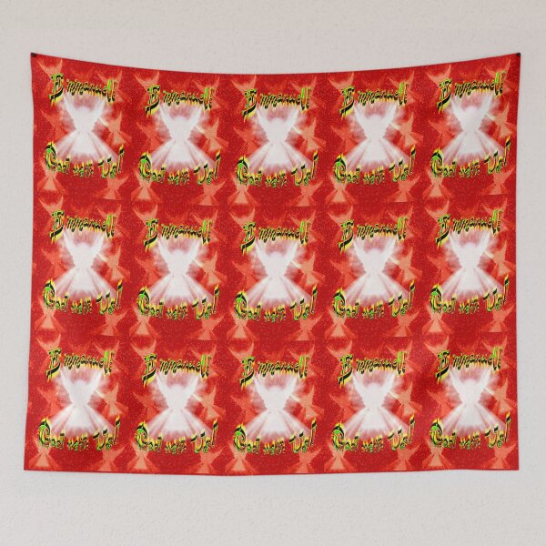 Item preview, Emmanuel, God with us! (Red background) designed and sold by Only1helen.