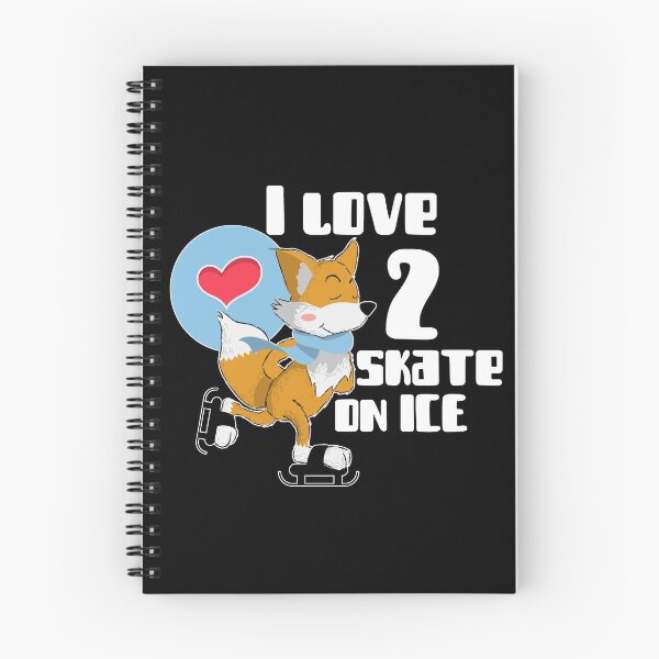 Item preview, Running Foxes love to skate on ice designed and sold by emm-j.