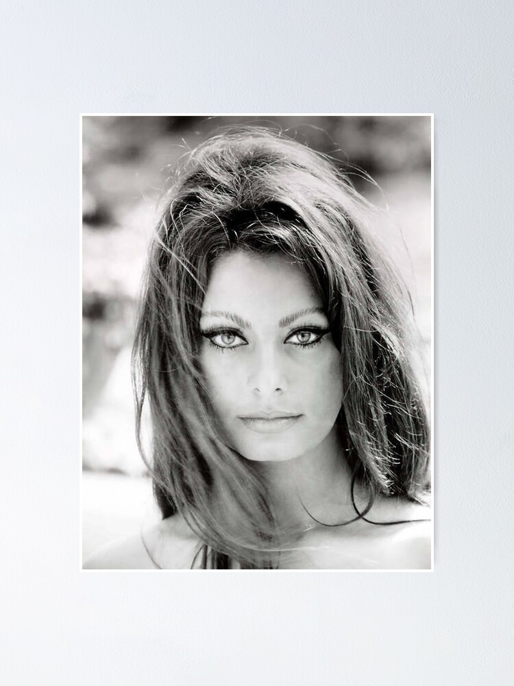 "Sophia Loren " Poster for Sale by hamowsi Redbubble