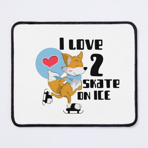 Item preview, Running Foxes love to skate on ice designed and sold by emm-j.