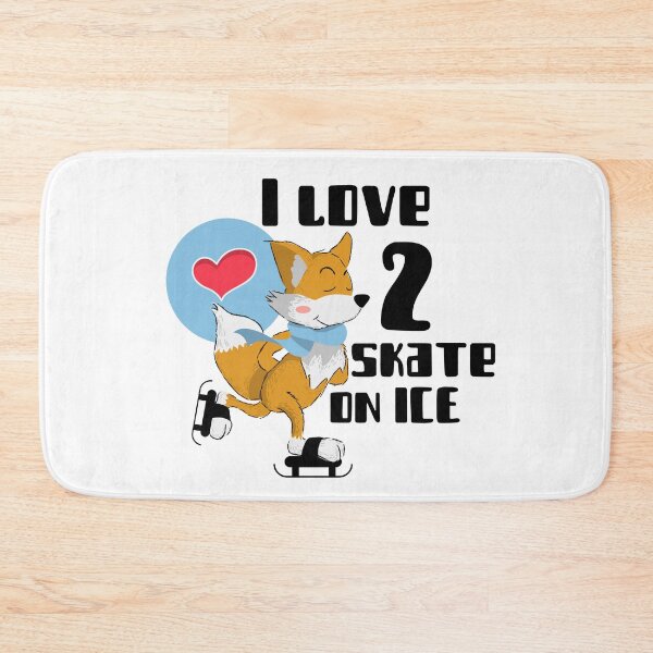 Item preview, Running Foxes love to skate on ice designed and sold by emm-j.