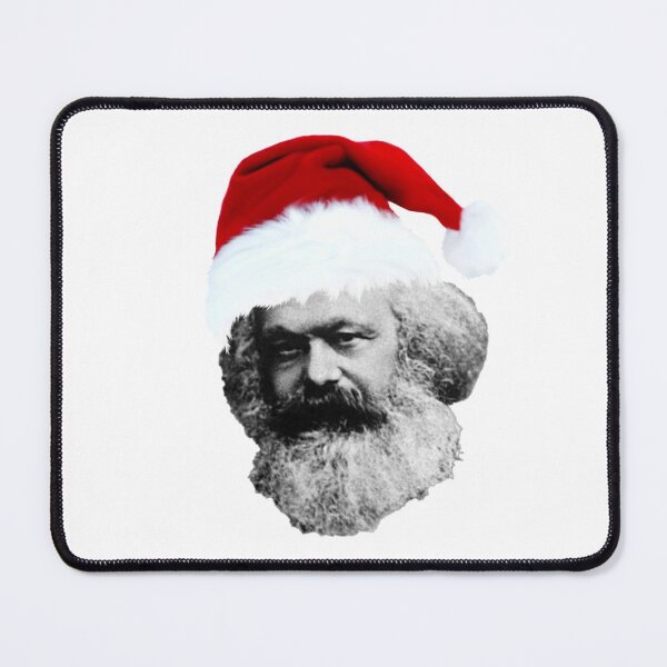 Item preview, Karl Marx Wearing Christmas Hat designed and sold by the-tala.