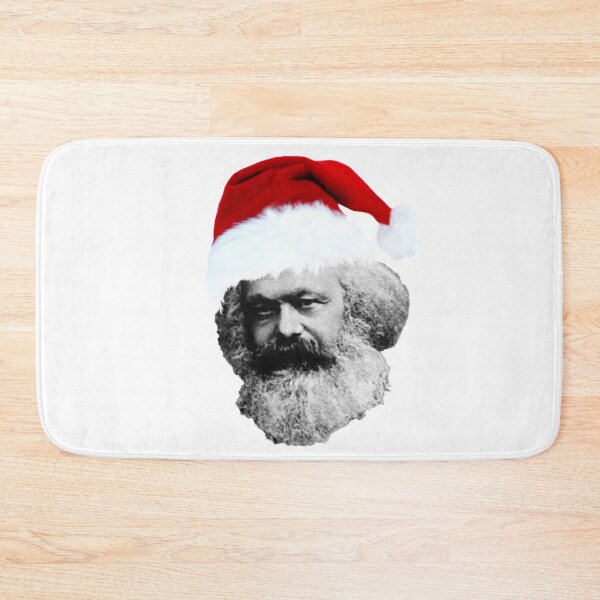Item preview, Karl Marx Wearing Christmas Hat designed and sold by the-tala.