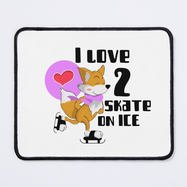 Item preview, Running Foxes love to skate on ice designed and sold by emm-j.