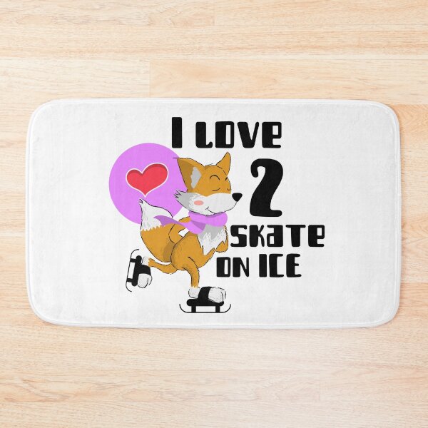 Item preview, Running Foxes love to skate on ice designed and sold by emm-j.