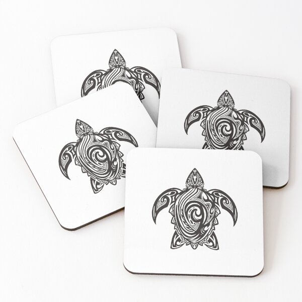 Item preview, Sea turtle tribal designed and sold by DerSenat.