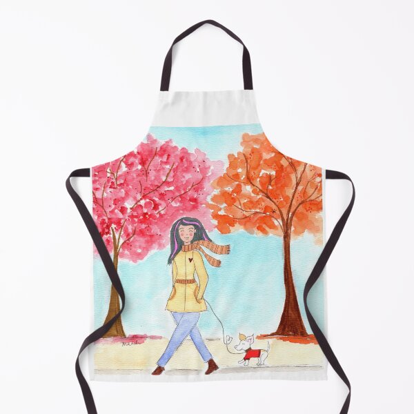 Item preview, Autumn Dogwalk designed and sold by Mahli's  Artful Whimsy.
