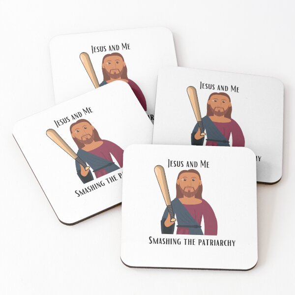 Item preview, Jesus and Me, Smashing the Patriarchy designed and sold by CheekyGrace.