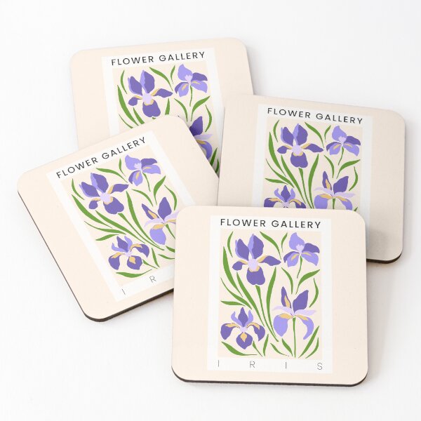 Item preview, Iris - Flores felices designed and sold by All-Streets.