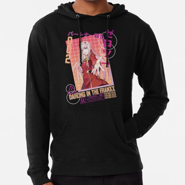 Zero Two "DARLING IN THE FRANXX"| Perfektes Geschenk Leichter Hoodie
